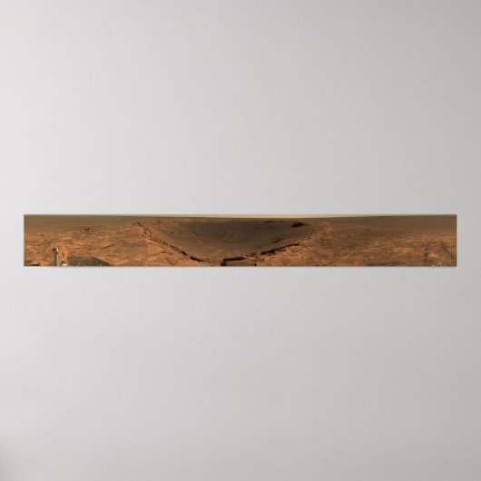 Panoramisch uitzicht van Mars 9 Poster (Voorkant)