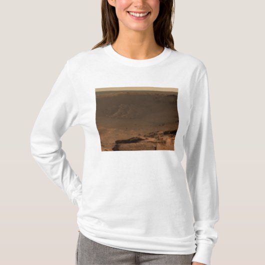 Panoramisch uitzicht van Mars 9 T-shirt (Voorkant)