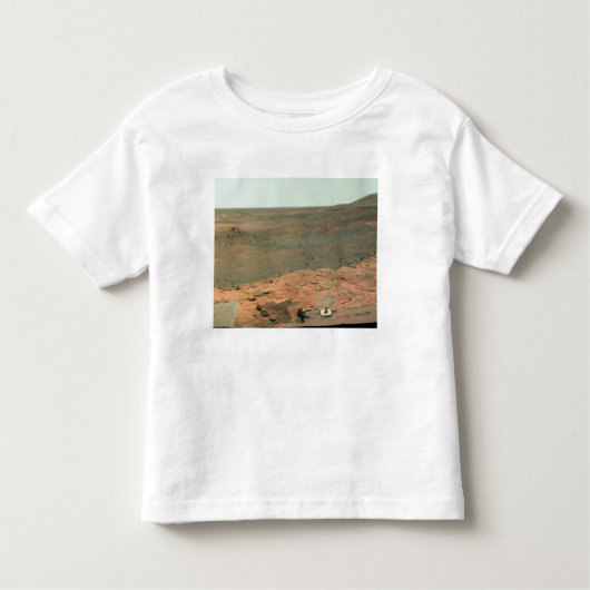 Panoramisch uitzicht van Mars Kinder Shirts (Voorkant)