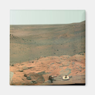 Panoramisch uitzicht van Mars Magneet