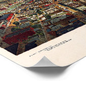 Panoramisch Uitzicht van Milwaukee Wisconsin in 18 Poster (Hoek)