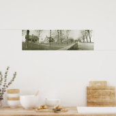  panoramisch van Kelleys Island W Lakeshore Dr. Poster (Keuken)