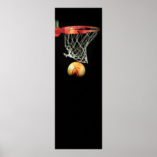 Panoramisch Verticaal Poster van de Basketball-deu (Voorkant)