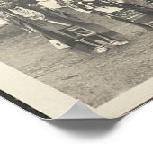 panoramische foto van Native American Poster (Hoek)