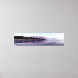 Panoramische Ocean Sunset Canvas Art Afdruk