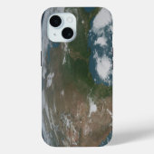 Panoramische planeet Aarde en de VS. 2 Case-Mate iPhone Case (Achterkant)