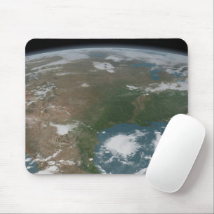Panoramische planeet Aarde en de VS. 2 Muismat