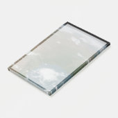 Panoramische planeet Aarde en de VS. 2 Post-it® Notes (Schuin)