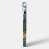 Panoramische planeet Aarde en de VS. Case-Mate iPhone Case (Achterkant / Links)