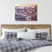 Panoramische pracht van Jeruzalem Canvas Afdruk (Insitu (Slaapkamer))