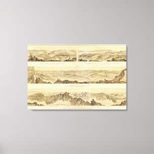 Panoramische Uitzichten Canvas Afdruk