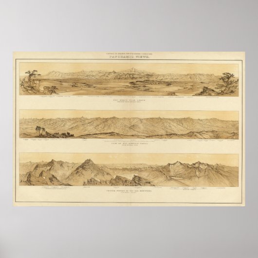 Panoramische Uitzichten van Colorado Poster (Voorkant)