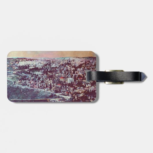 Panoramische vormer bagagelabel (Achterkant horizontaal)