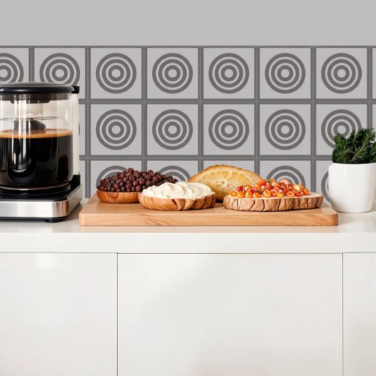 Panotcirkels tegel Barcelona Tegeltje