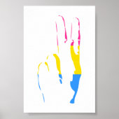 pans pride - vredesteken poster (Voorkant)