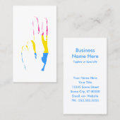 pans pride - vredesteken visitekaartje (Voorkant / Achterkant)