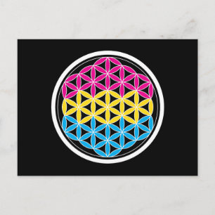 panSacred geometrie Briefkaart