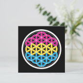 panSacred geometrie Kaart (Staand voorkant)