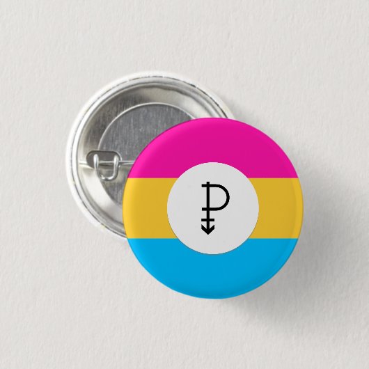 Panseksuele Button (Voorkant /achterkant)