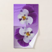 Pansement blanc pourpre (Serviette à main)