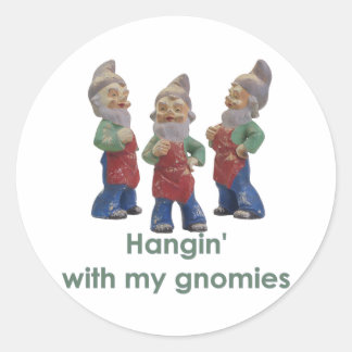 Panser avec mes stickers gnomies