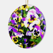 panserijbloemen keramisch ornament (Links)