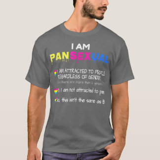 Panseual Definition Funny Pride LGBT T-shirt