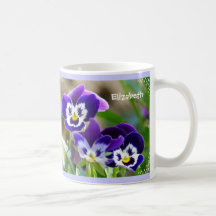Panseuse Fleur & Ecriture Mug