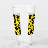 Panseuse Jaune Et Brown, Verre À Boire (Gauche)