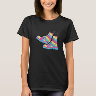 Pansexual Boots Gay Love LGBTQ+ Cute Aesthetic T-shirt