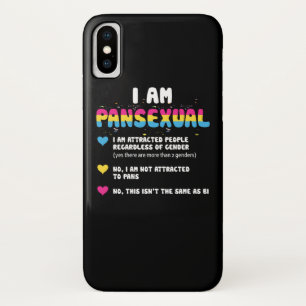 Pansexual Definition - Funny Gay Pride LGBT iPhone X Hoesje