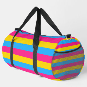 Pansexual Flag Print Gesneden naaizak Plunjezak
