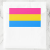 Pansexual flag stickers (Tas)