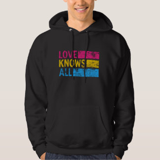 Pansexual  liefde kent alle pansexual trots hoodie