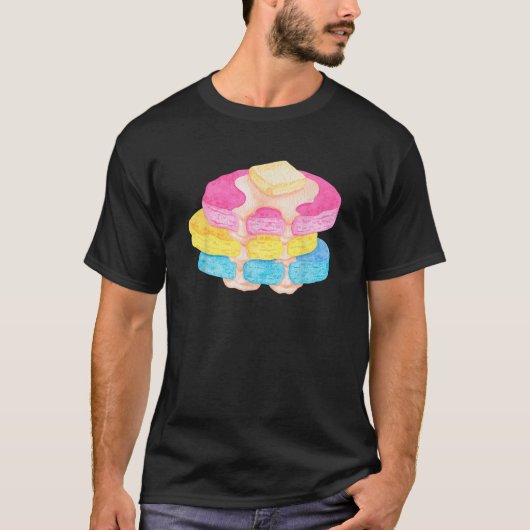 Pansexual Pannenkoek T Shirt (Voorkant)