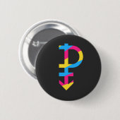 Pansexual - Panromantisch Ronde Button 5,7 Cm (Voorkant /achterkant)