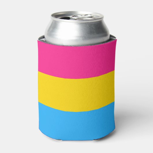 Pansexual Pride Blikjeskoeler (Blikje Voorkant)