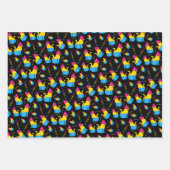 Pansexual Pride Cat - wees jezelf Inpakpapier Vel (Voorkant 3)