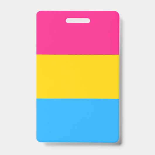 Pansexual Pride Flag Badge (Voorzijde)