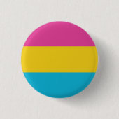 Pansexual Pride Flag Button (Voorkant)
