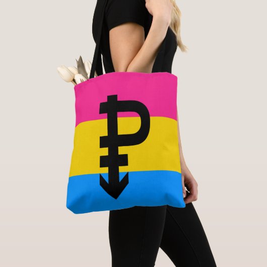 Pansexual Pride Flag Draagtas (Dichtbij)