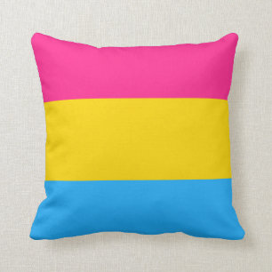 Pansexual Pride flag Kussen