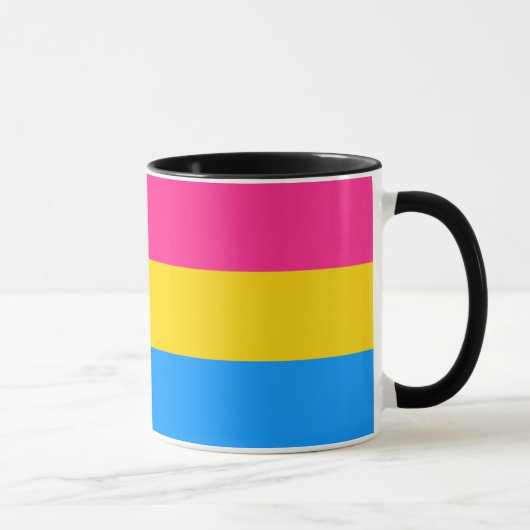 Pansexual Pride Flag Mok (Rechts)