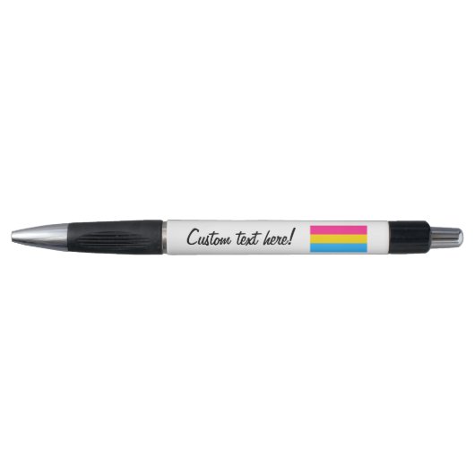 Pansexual Pride flag Pen (Voorkant)