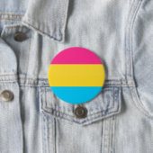 Pansexual Pride Flag Ronde Button 7,6 Cm (In situ)
