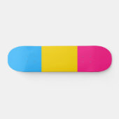 Pansexual Pride Flag Skateboard (Horizontaal)