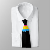Pansexual Pride flag Stropdas (Gebonden)