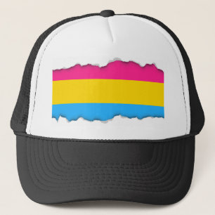 Pansexual Pride flag Trucker Pet