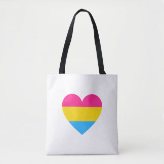 Pansexual Pride Heart Draagtas