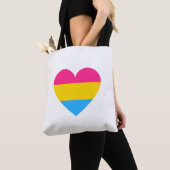 Pansexual Pride Heart Draagtas (Dichtbij)